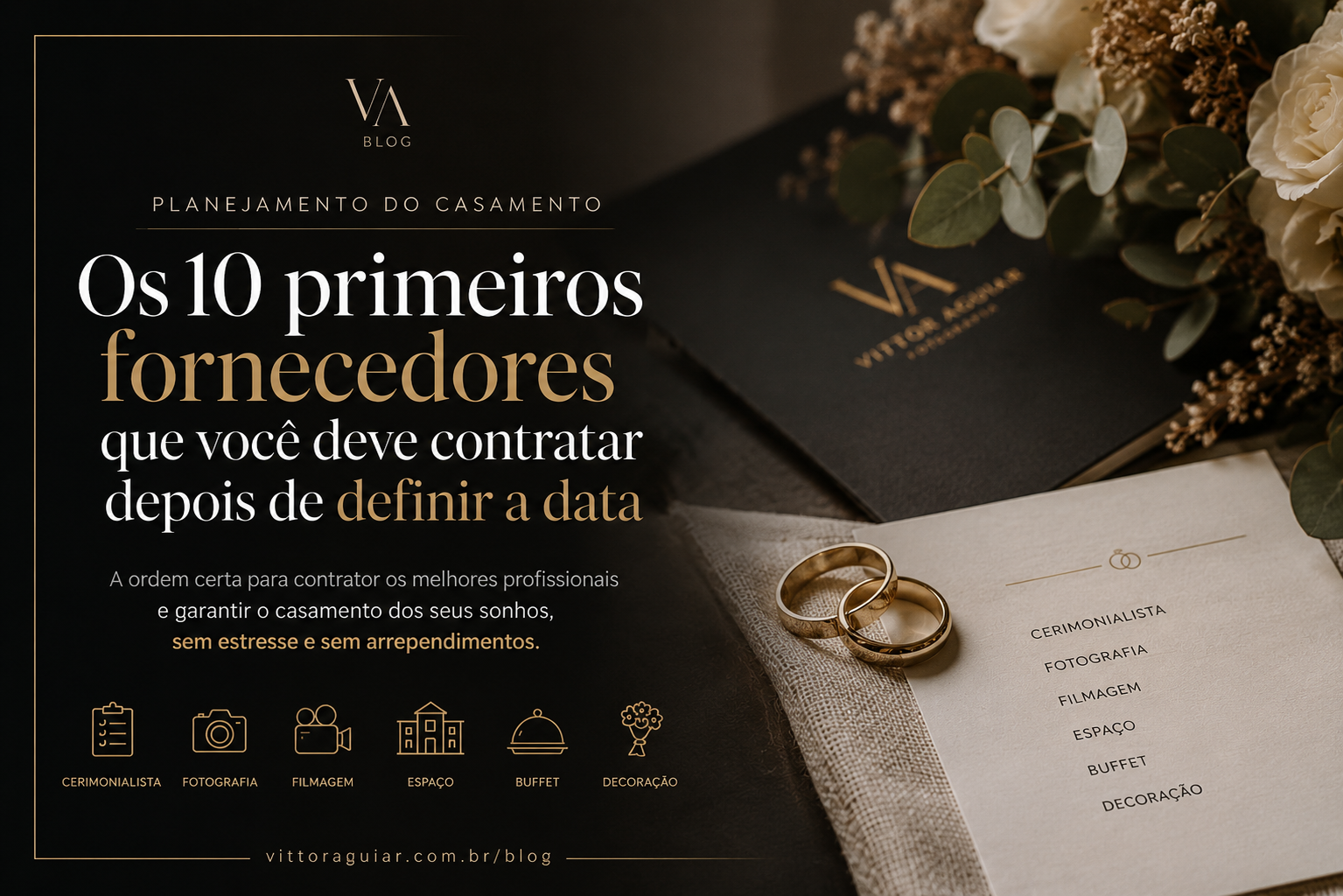 Casal planejando os primeiros fornecedores do casamento